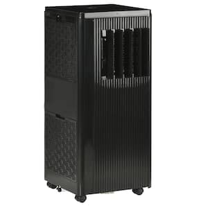 6,500 BTU Portable Air Conditioner Cools 215 Sq. Ft. in Black