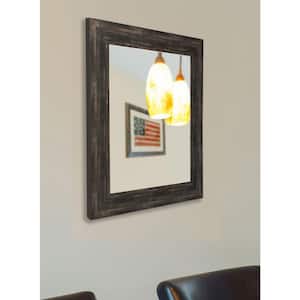 Large Rectangle Brown Modern Mirror (48 in. H x 36 in. W)