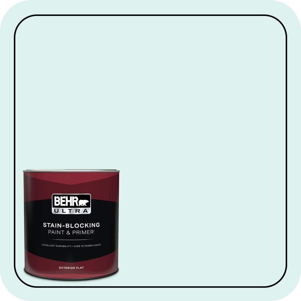 1 qt. #500A-1 Glacier Bay Flat Exterior Paint & Primer price history on PriceWatchPro