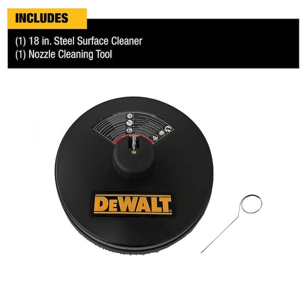 DEWALT Universal 18 in. Surface Cleaner for Cold Water Pressure