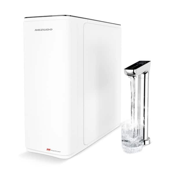 Megaflo HOT 9-Stage Under Sink Tankless Reverse Osmosis Water Filtration System,Hot Water Dispenser 800 GPD Smart Faucet