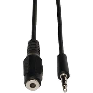 6 ft. 3.5 mm Stereo Audio Male to Female Extension Cable