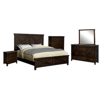 Solid Wood Bedroom Sets Bedroom Furniture The Home Depot