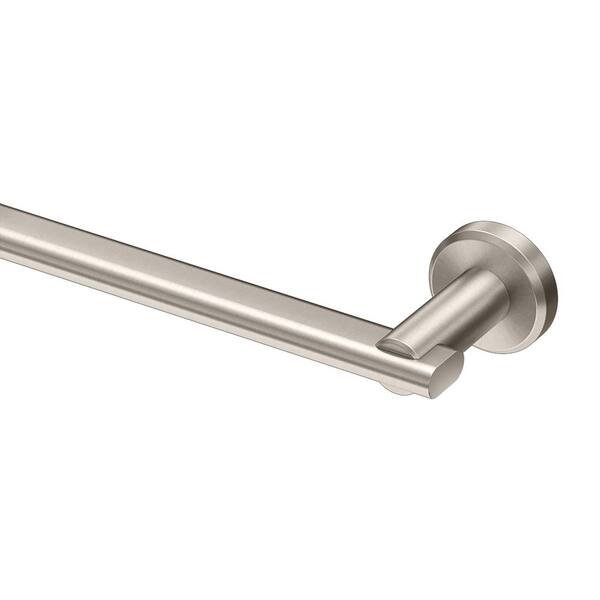 Gatco Locke 18 in. Wall Mounted Towel Bar in Satin Nickel