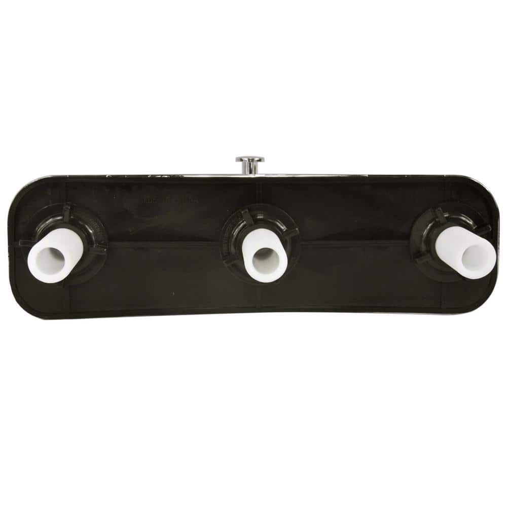 Classic Chrome 8" Tub and Shower Faucet with Acrylic Knobs
