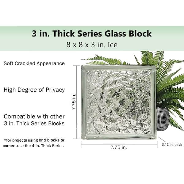 Glass Block for Arts and Crafts