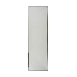 Large Rectangle Silver Modern Mirror (77 in. H x 27.5 in. W)