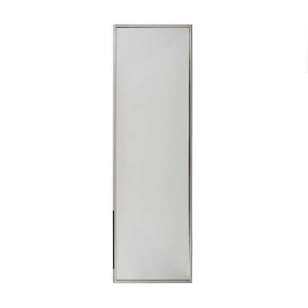 Noble House Large Rectangle Silver Modern Mirror (77 in. H x 27.5 in. W)
