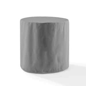 Round Gray Outdoor Bistro Table Furniture Cover