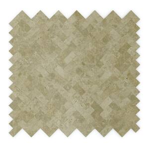 Take Home Sample - Macademia Beige 4 in. x 4 in. Stone Self-Adhesive Wall Mosaic Tile (0.11 sq. ft./Each)