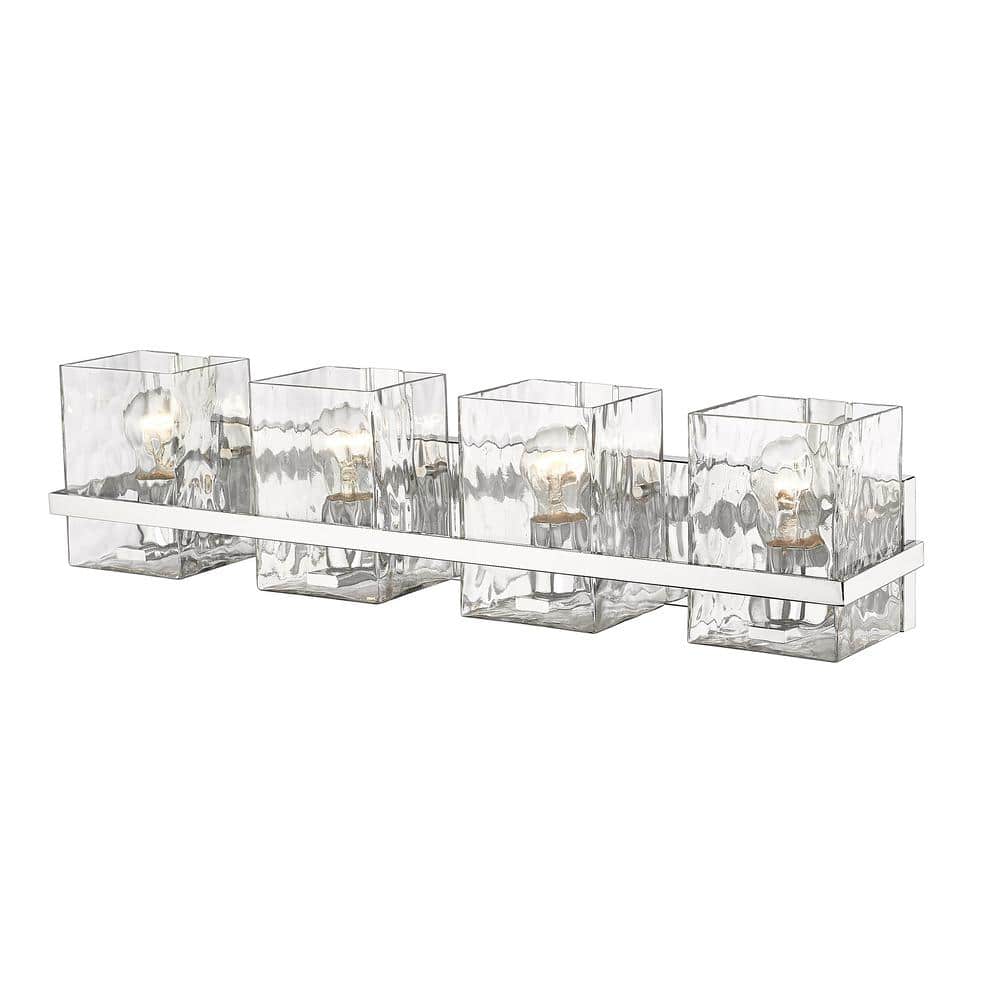 Bennington 7 in. 4-Light Chrome Vanity Light