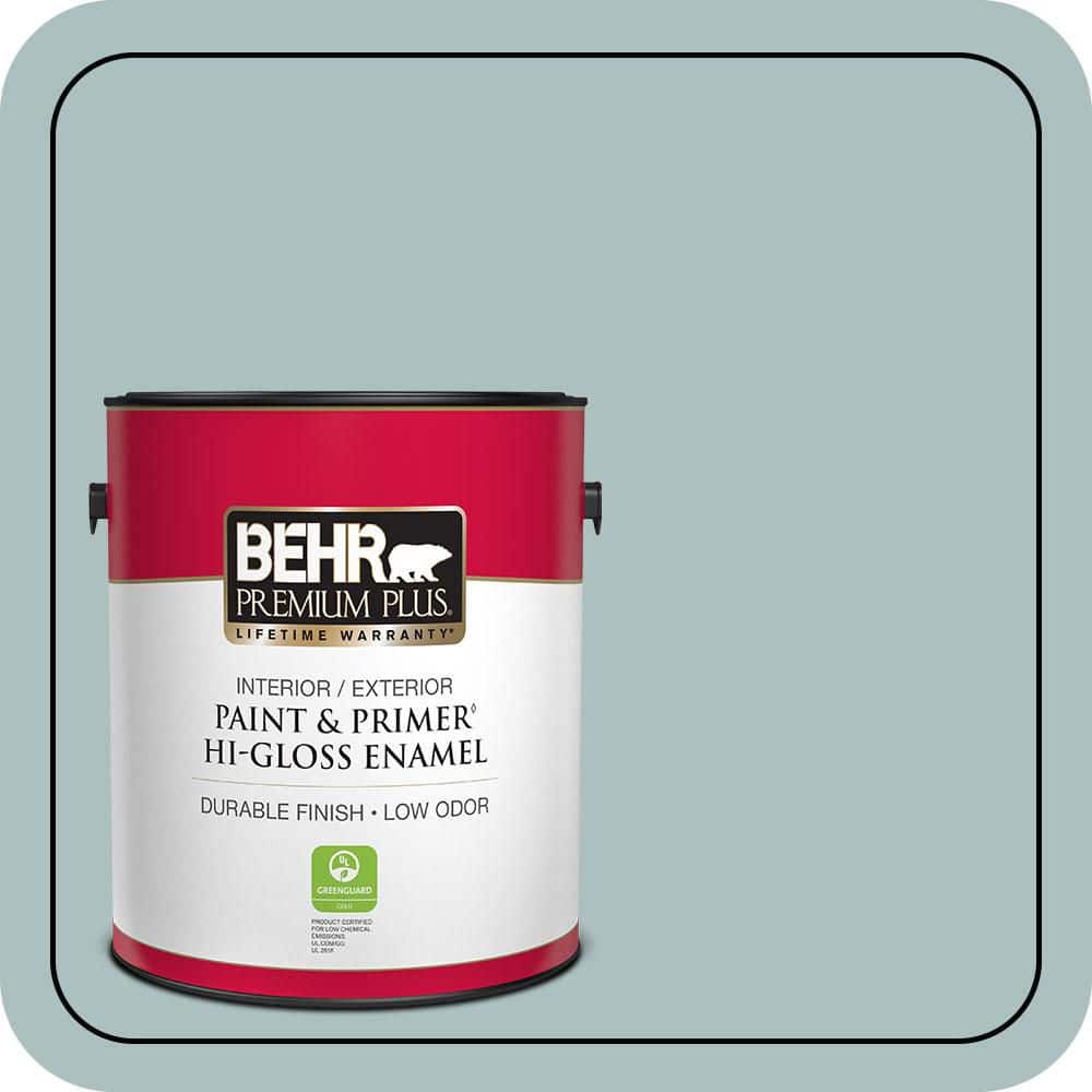 1 gal. Home Decorators Collection #HDC-CL-15G Morning Parlor Hi-Gloss Enamel Interior/Exterior Paint & Primer price history on PriceWatchPro