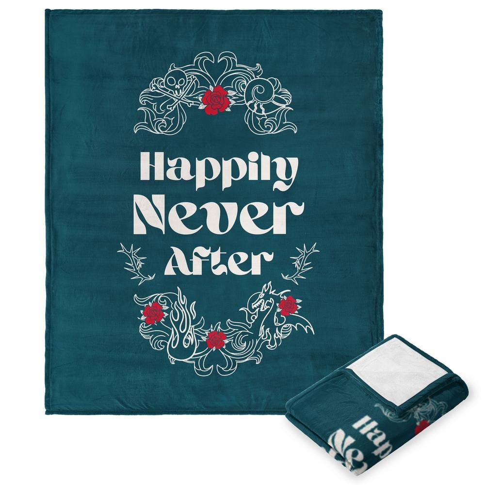 THE NORTHWEST GROUP Disney Snow White Happily Never After Multi Color Silk Touch Throw