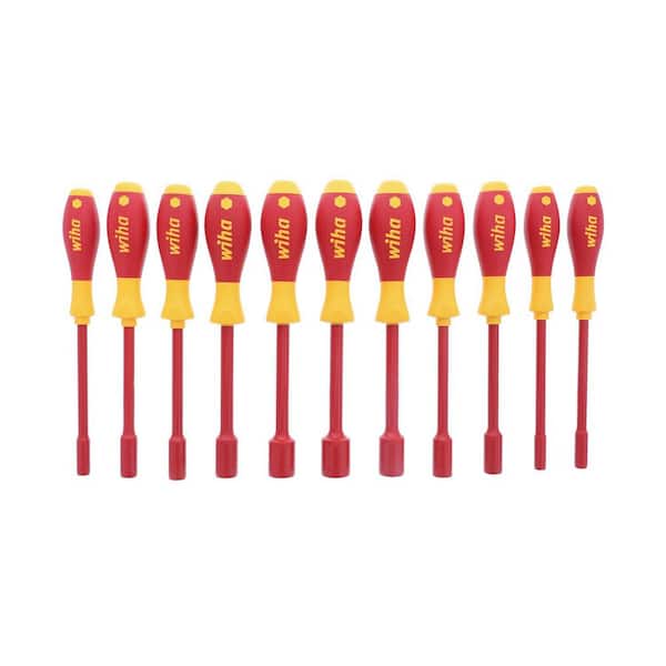 1000-Volt Insulated SoftFinish Nut Driver Set-Inch (11-Piece)