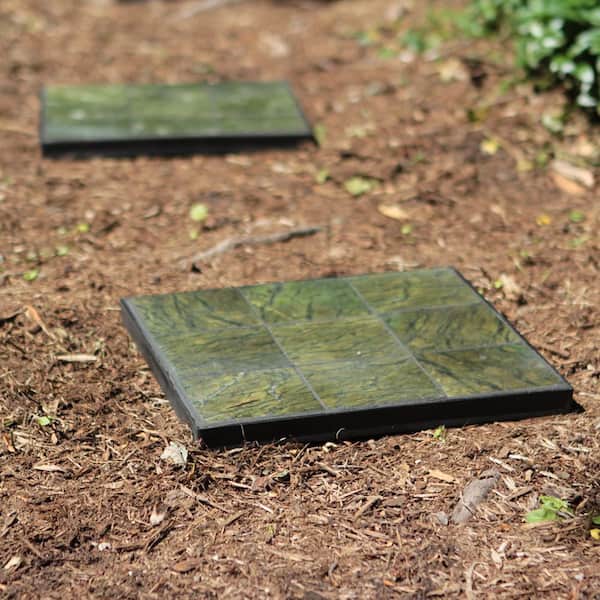 12 in. x 12 in. Jade Large Tile Decorative Garden Stone