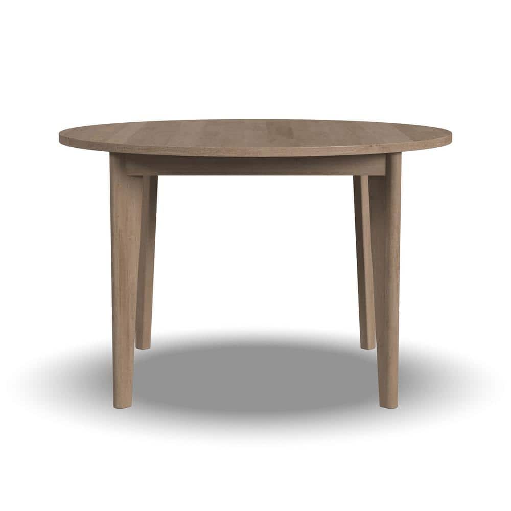 Brentwood Light Oak Round Dining Set with 4 Chairs