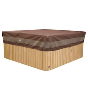 Duck Covers Ultimate 86 in. W x 86 in. D x 14 in. H Hot Tub Cover Cap