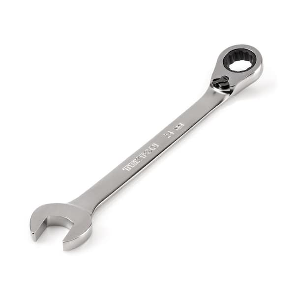 TEKTON 24 mm Reversible 12-Point Ratcheting Combination Wrench