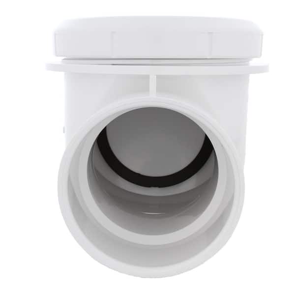 4 Inch PVC Backwater Valve - Drain Backflow Preventer For Sewage ...