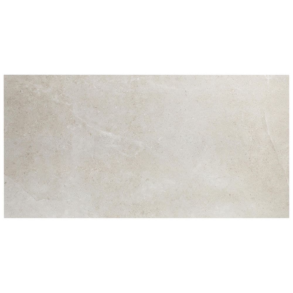 Large Format Light Gray Matte Porcelain Floor and Wall Tile
