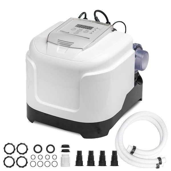 XtremepowerUS 15,000 Gal. Above Ground Pool Complete Salt Chlorine Generating System with E. C. O.