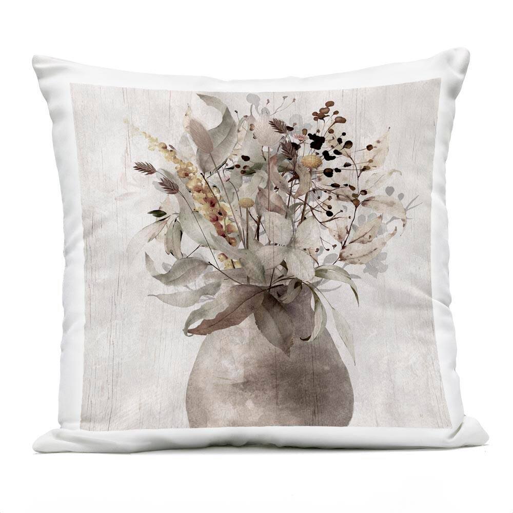 Rustic Country Herb Vase Tan Square Outdoor Throw Pillow price history on PriceWatchPro