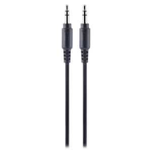 6 ft. 3.5mm Audio Auxilary Cable in Black