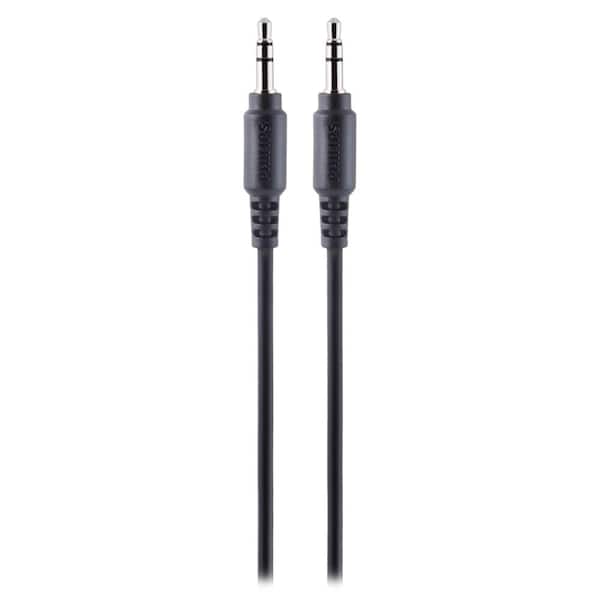 Philips 6 ft. 3.5mm Audio Auxilary Cable in Black