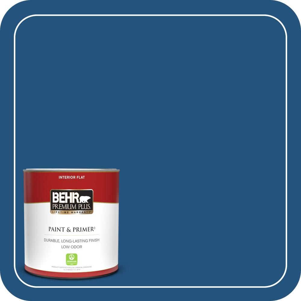 1 qt. #S-H-570 Blueberry Twist Flat Low Odor Interior Paint & Primer price history on PriceWatchPro
