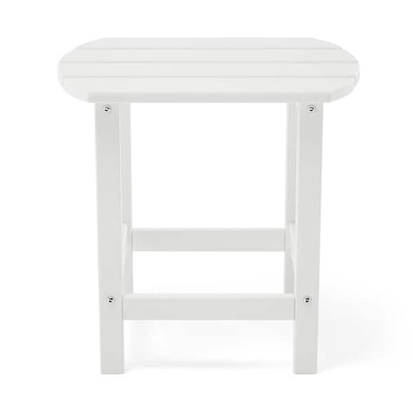 cenadinz Weather Resistant HDPE Plastic Outdoor Side Table