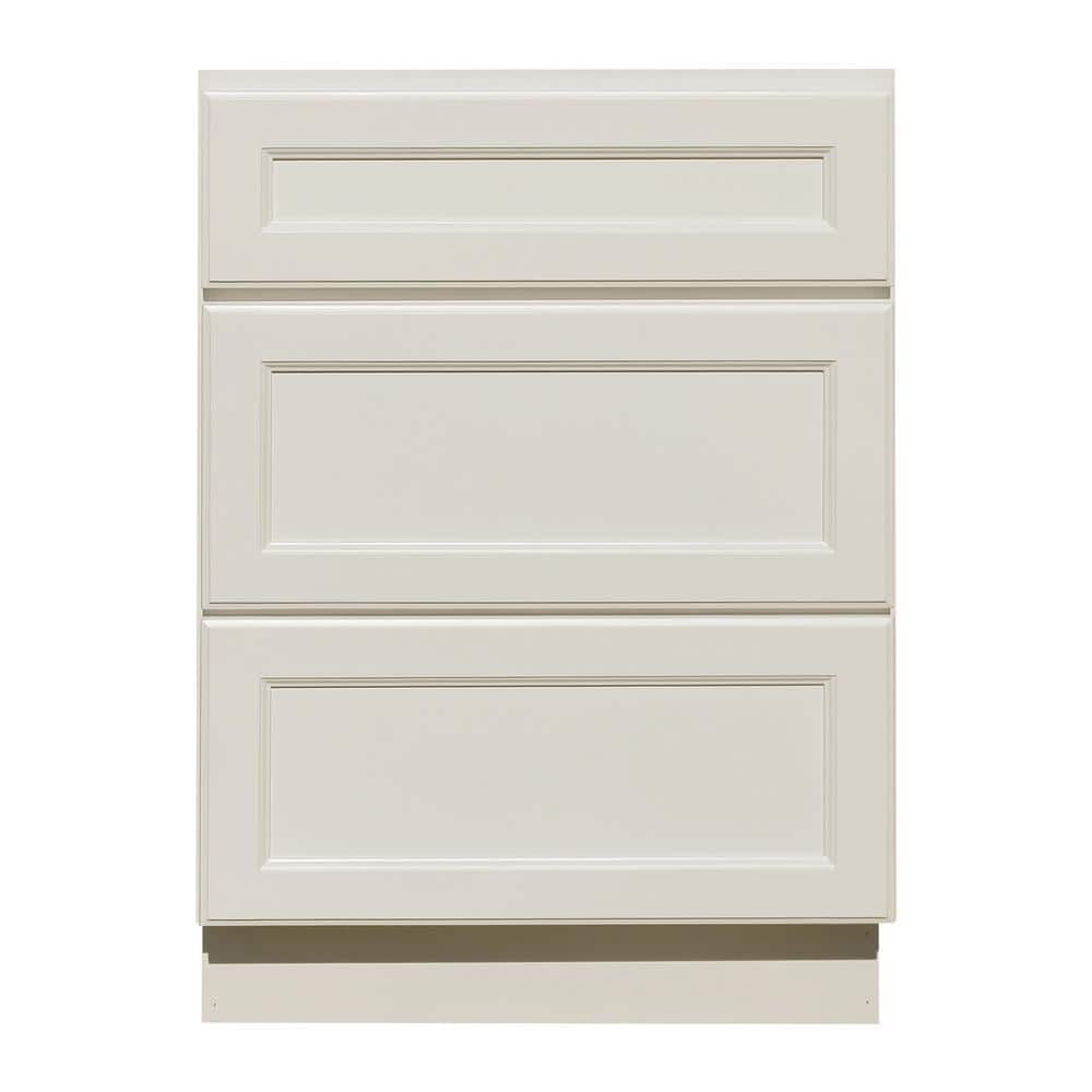 LaPort Assembled 21x34.5x24 in. Base Cabinet with 3 Drawers in Classic White price history on PriceWatchPro