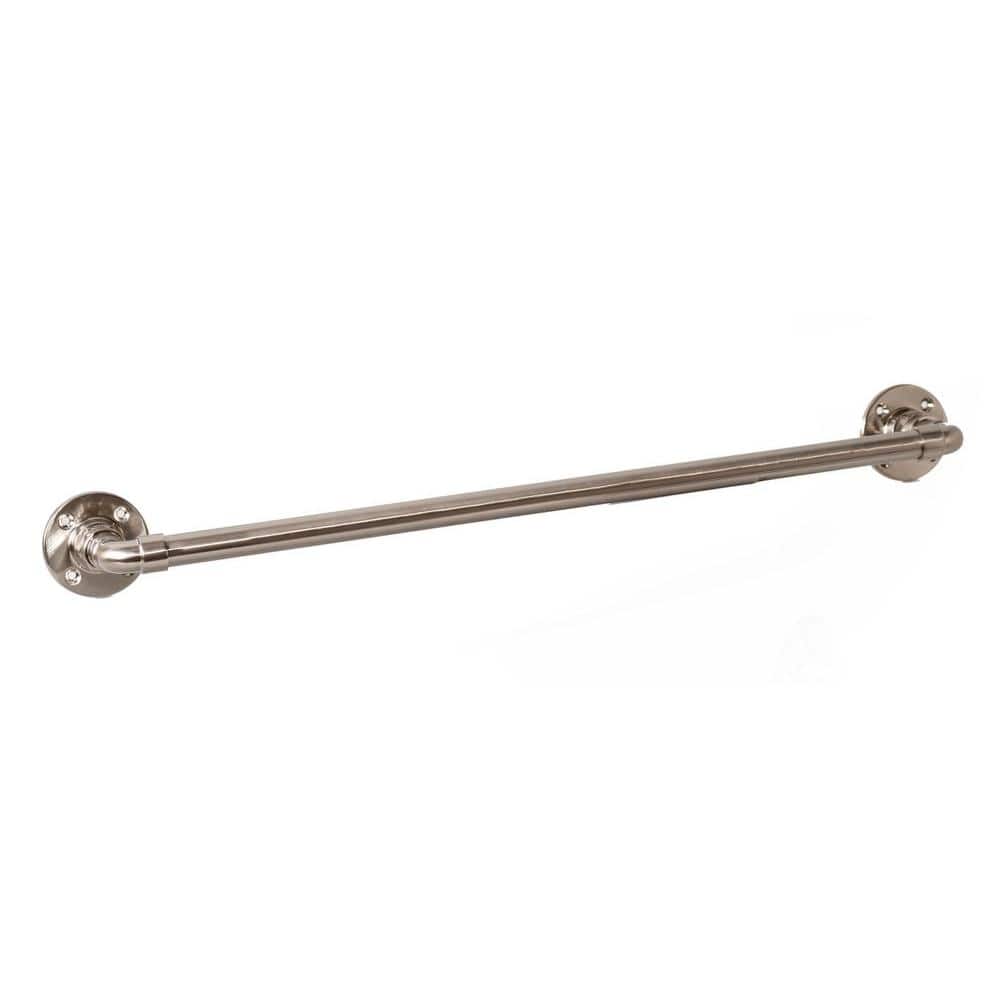 Design House Kimball 24 in. Towel Bar in Satin Nickel 580613 - The Home ...