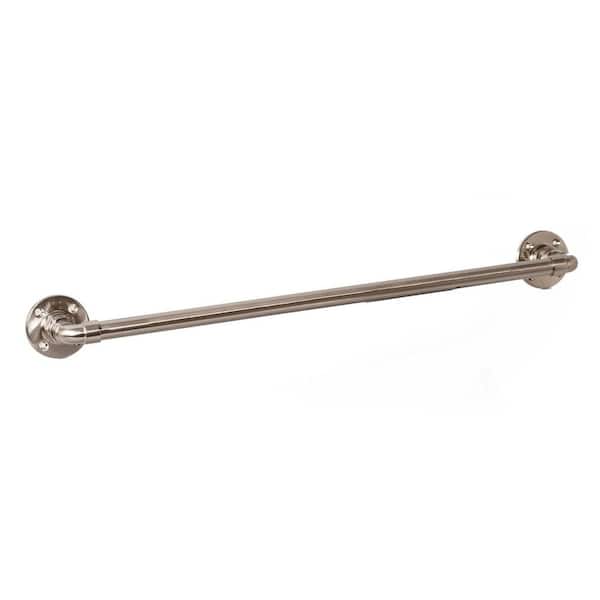 Design House Kimball 24 in. Towel Bar in Satin Nickel