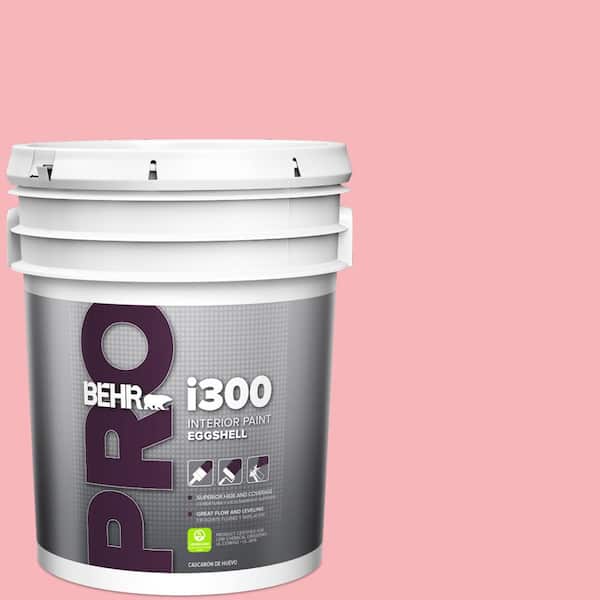 5 gal. #130A-3 Ballerina Pink Eggshell Interior Paint