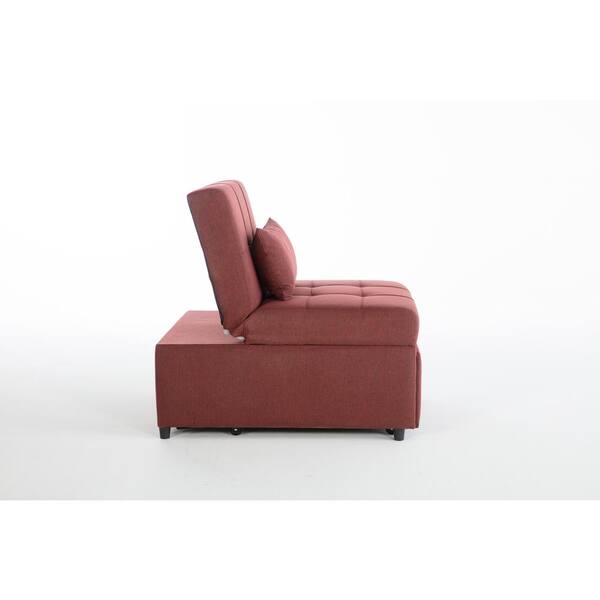 Red discount sleeper chair