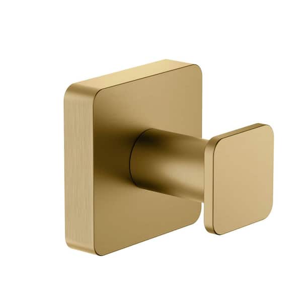 Bathroom Accessories Knob Robe/Towel Hook 1PC in Brushed Brass