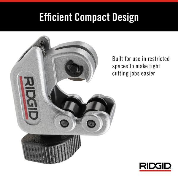 RIDGID 101 1/4-Inch to 1-1/8-Inch Close Quarters Tubing Cutter 40617 Spare Wheel 