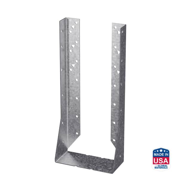 Simpson Strong-Tie HUC Galvanized Face-Mount Concealed-Flange Joist Hanger for 6x16 Nominal Lumber