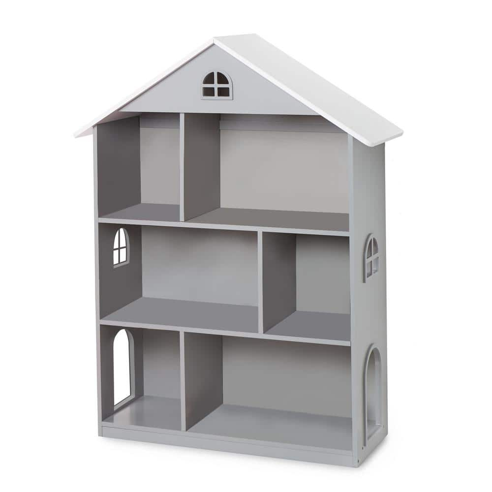 wildkin dollhouse bookcase