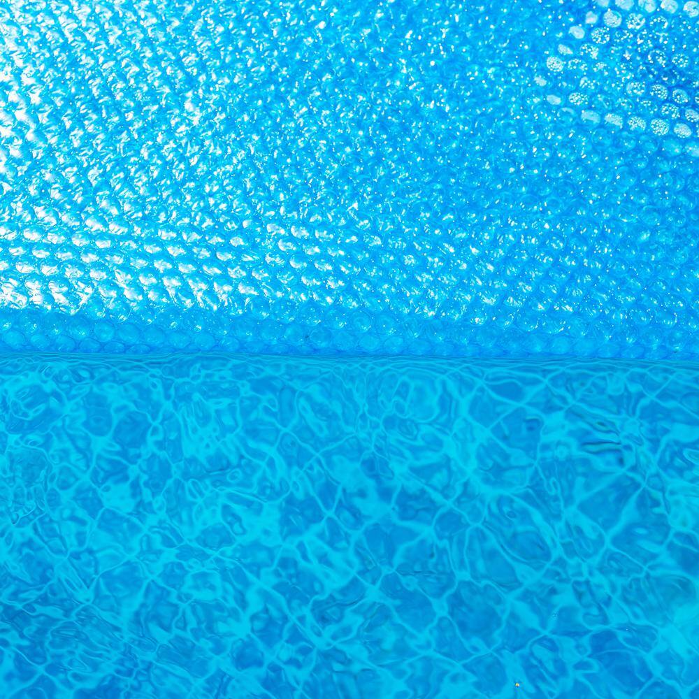 24' Round Blue Solar Blanket Swimming Pool Cover