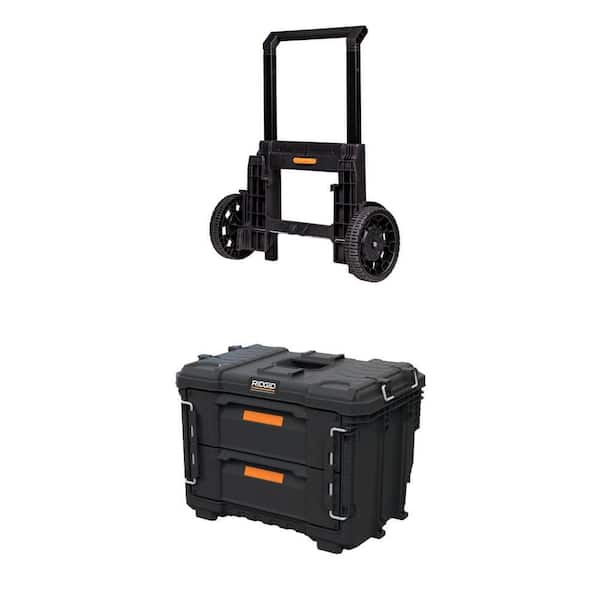 Pro Gear System Gen 2.0 Rolling Tool Box with 9 in. Wheels and 22 in. XL 2 Drawers Modular Tool Box