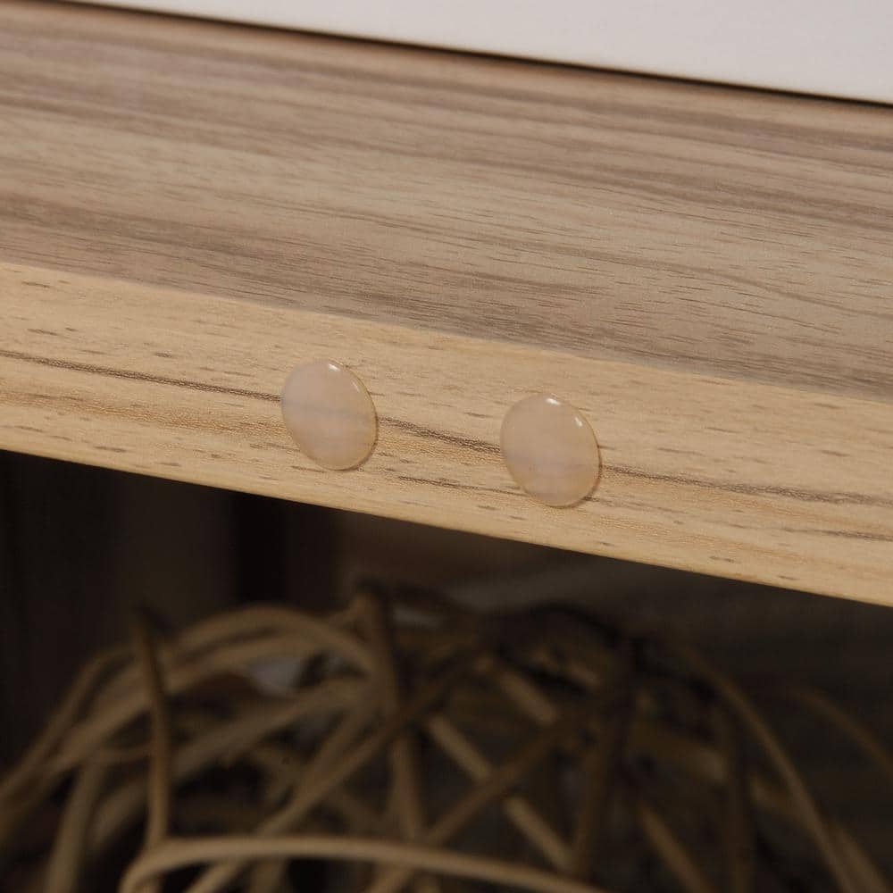 Kiln Acacia Finish Hidden Storage Bookcase Door Kit
