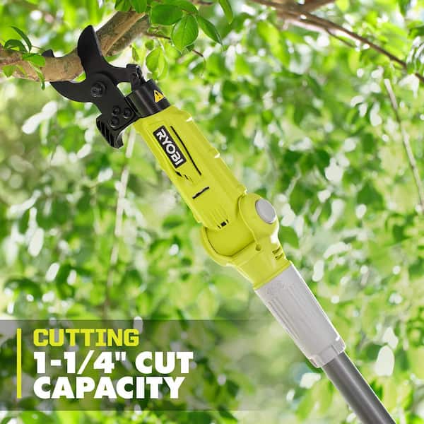 RYOBI ONE+ 18V Cordless Pole Lopper with 2.0 Ah Battery and