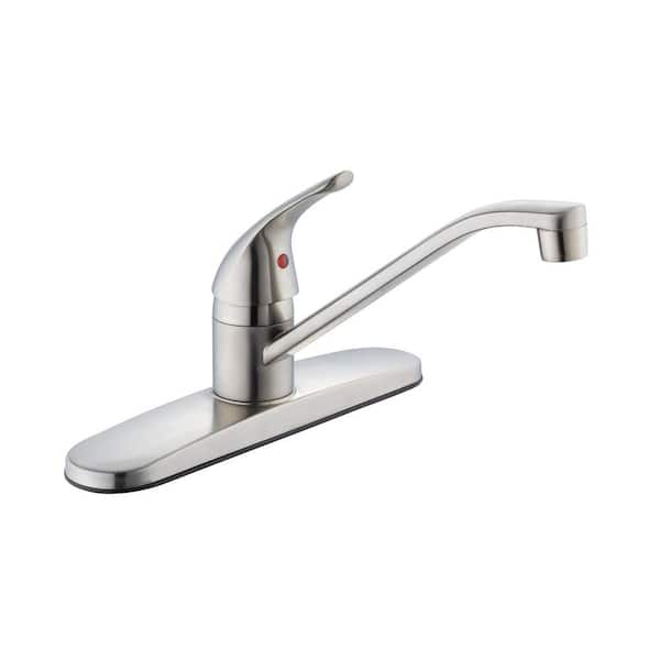 Glacier Bay Single-Handle Kitchen Faucet in Stainless Steel