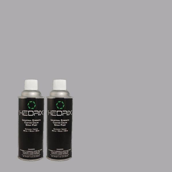 Hedrix 11 oz. Match of PPU15-11 Great Falls Semi-Gloss Custom Spray Paint (2-Pack)
