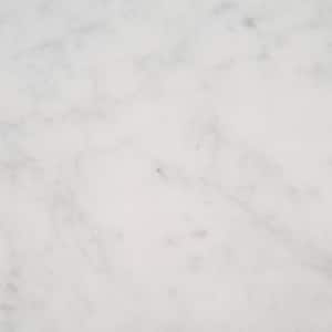 3 in. x 3 in. Marble Countertop Sample in Carrara White