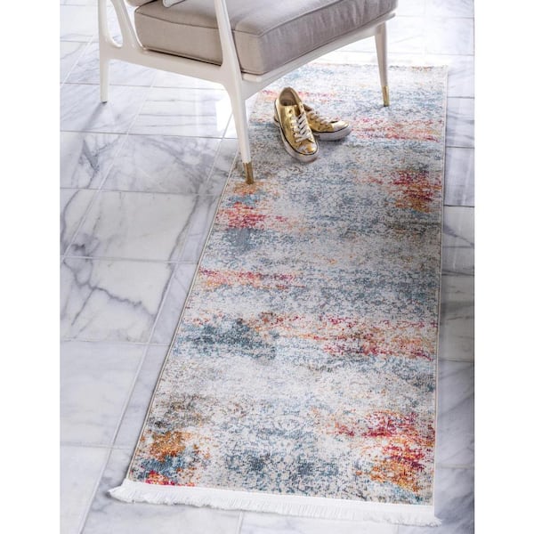 Baracoa Panamericana Cream 2' 7 x 13' 0 Area Rug