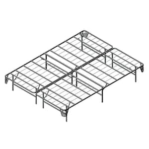 Malfoy Full Metal Silver Queen Folding Bed Frame