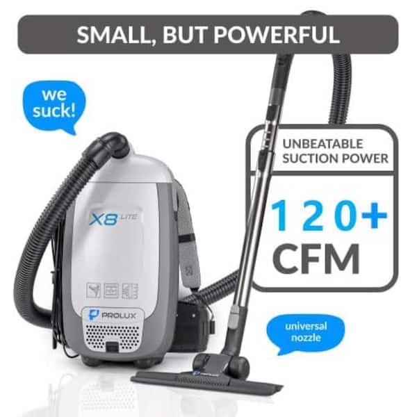 Prolux X8 Lite HEPA Backpack Vacuum w/Premium Tool Kit x8lite