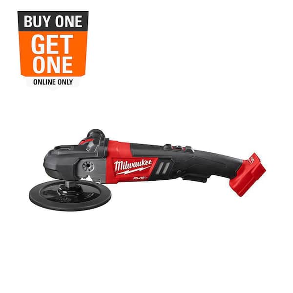 M18 FUEL 18V Lithium-Ion Brushless Cordless 7 in. Variable Speed Polisher (Tool-Only)